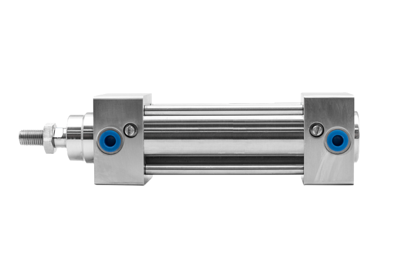 Пневмоцилиндр из нержавеющей стали по ISO 15552 DNGB-CR-40x...-PPV-A 1