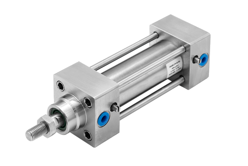 Пневмоцилиндр из нержавеющей стали по ISO 15552 DNGB-CR-40x...-PPV-A 1